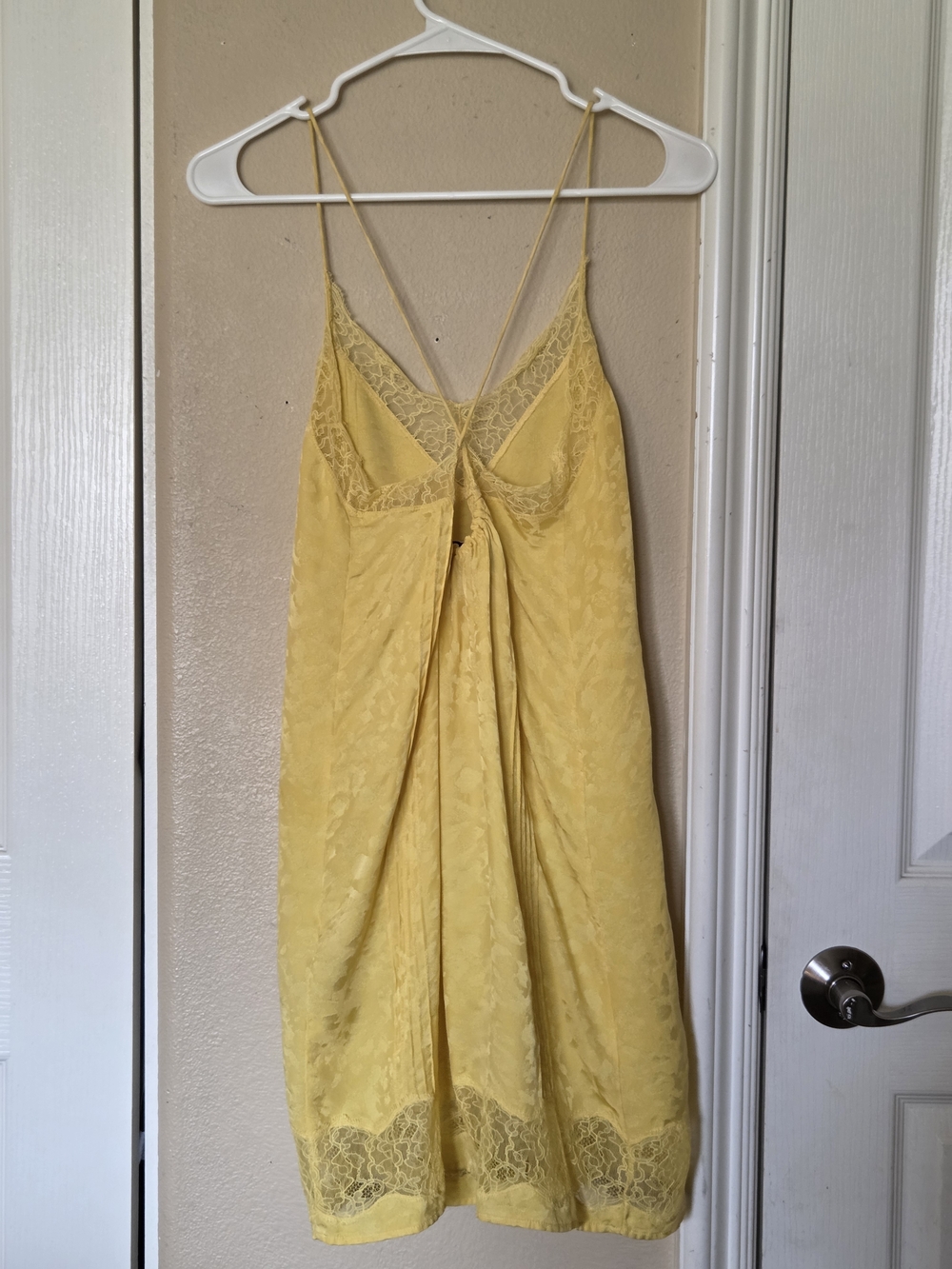 Zadig & Voltaire Citron Crystal Jac Leo Silk Camisole Dress - Picture 6 of 9